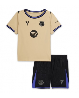 Barcelona Maglia Gara Trasferta Repliche 2025-26 Bambino Maniche Corte